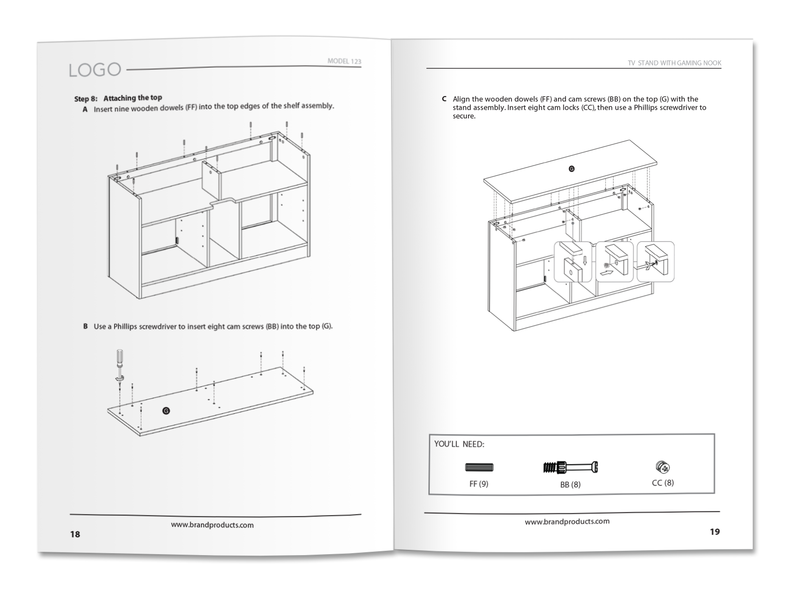 Product manual example